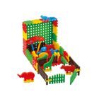 Marioinex, Waffle, Zwierzyniec, klocki konstrukcyjne, 52 elementy