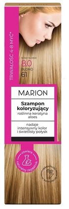 Marion, szampon koloryzujący, 4-8 myć, nr 80 blond, 100 ml