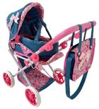 Mariotoys, wózek dla lalek głęboki z torbą