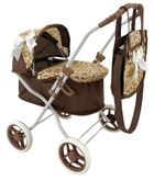 Mariotoys, wózek dla lalek głęboki z torbą