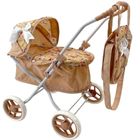 Mariotoys, wózek dla lalek głęboki z torbą