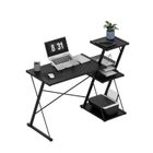 Mark Adler, Leader 3.5, biurko z półkami, Black, 116 cm