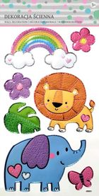 Marko, dekoracje ścienne, zwierzęta sawanny