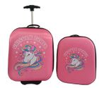 Marko, walizka i plecak, zestaw podróżny dla dzieci, jednorożec