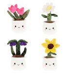 Markwins, Flower Bobballs, kwiatek w doniczce, maskotka, 12 cm, 1 szt.