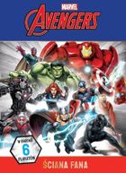 Marvel Avengers. Ściana fana. Plakaty i kolorowanki.