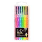 Marvy, cienkopisy, Neon, 6 kolorów