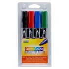 Marvy, DecoColor, Primary, markery akrylowe, 4 kolory