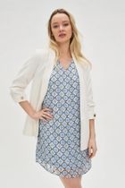 Marynarka damska, biała, Moodo