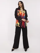 Marynarka damska, czarna, Italy Moda