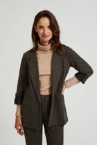 Marynarka damska, czarna, Moodo