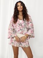 Marynarka damska, różowa, Italy Moda