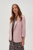 Marynarka damska, różowa, Moodo