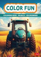 Maszyny rolnicze. Kolorowanka. Malbuch. Colouring book