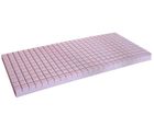 Materace z Gór, Top Cube, materac relaksujący, nawierzchniowy, profilowany, bez pokrowca, 110-190-10 cm