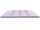 Materace z Gór, Top Light7, materac regenerujący, nawierzchniowy, strefowy, 70-130-8 cm