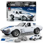 Mattel Brick Shop, Hot Wheels, Elite Series Corvette Grand Sport, klocki, 918 elementów