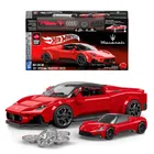 Mattel Brick Shop, Hot Wheels, Speed Series Maserati MC20, klocki, 250 elementów