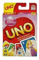 Mattel, Uno, Księżniczki Disneya, gra karciana