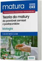 Matura 2026. Biologia. Teoria do matury. Vademecum