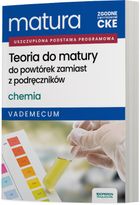 Matura 2026. Chemia. Teoria do matury. Vademecum