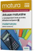 Matura 2026. Matematyka. Arkusze maturalne. Zakres rozszerzony