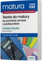 Matura 2026. Matematyka. Teoria do matury. Zakres rozszerzony. Vademecum