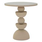 Mauro Ferretti, Dune, stolik kawowy z lustrzanym blatem, średnica 45 cm