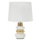 Mauro Ferretti, lampa z ceramiczną podstawą, Tavolo, ø 23 cm