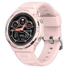 Maxcom, FW100 Titan Valkiria, smartwatch, różowy