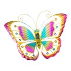 Maximex, ozdoba ogrodowa na ścianę, motyl solarny LED, 54-40 cm