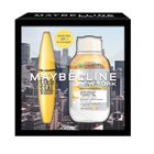 Maybelline New York, zestaw, The Colossal, 100% Black Mascara, tusz do rzęs, 10.7 ml + Garnier Skin Naturals, płyn micelarny z olejkiem, 100 ml