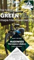 Mazowsze. Warszawa i okolice. Część zachodnia. Mapa tras rowerowych