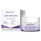 Medity+, Cera Wrażliwa, krem regenerujący do twarzy, 50 ml