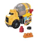 Mega Bloks, Betoniarka Cat, zestaw klocków, 9 elementów