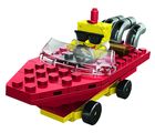 Mega Bloks, SpongeBob rajdowiec, tuba z klockami, 74 elementy