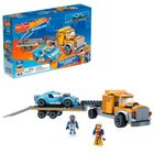 Mega Construx, Hot Wheels, Twinduction, Transporter + Pojazd, klocki, 355 elementów