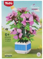 Mega Creative, Kwiaty, klocki konstrukcyjne, 1112 elementów