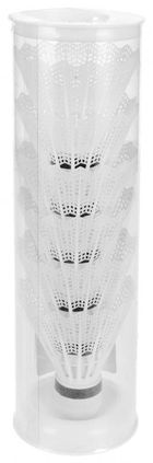 Mega Creative, lotki do badmintona, białe, 6 sztuk