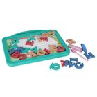 Mega Creative, tablica magnetyczna z akcesoriami, 2w1, 1 szt.