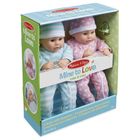 Melissa & Doug, Luke and Lucy, lalki bobas, 2 szt.