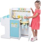 Melissa & Doug, Mine to Love, drewniany przewijak dla lalek z akcesoriami