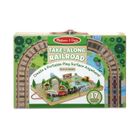 Melissa and Doug, Stacja kolejowa, zestaw w drewnianej walizce