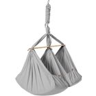 Membantu, Basic, hamak-huśtawka dla bliźniąt, podwójna, szara