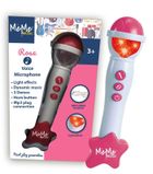 MeMe, mikrofon elektroniczny, różowy
