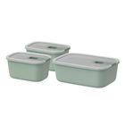Mepa, EasyClip 2.0, zestaw trzech pojemników, 2-450 ml, 1000 ml