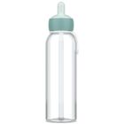 Mepal, Campus, butelka flip-up, Cool Mint, 500 ml