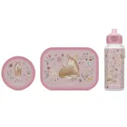 Mepal, Campus, lunchbox, bidon i pojemnik na owoce, zestaw, Fairy Garden