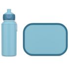 Mepal, Campus, lunchbox z bidonem, zestaw, Cool Blue