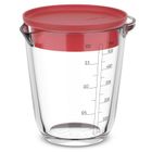 Mepal, Chef It, dzbanek z miarką i pokrywką, Coral, 500 ml